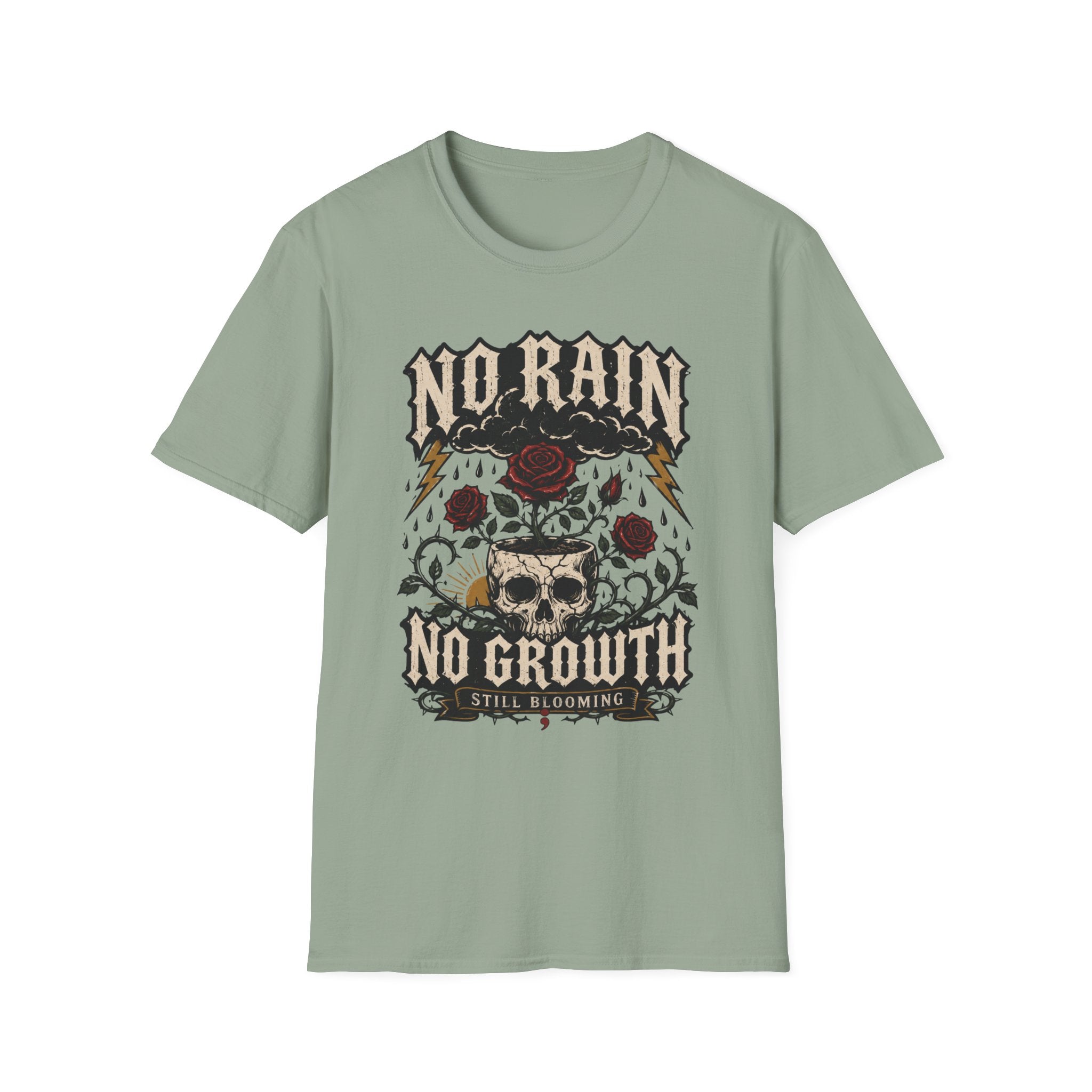 No Rain No Growth Dark T-Shirt