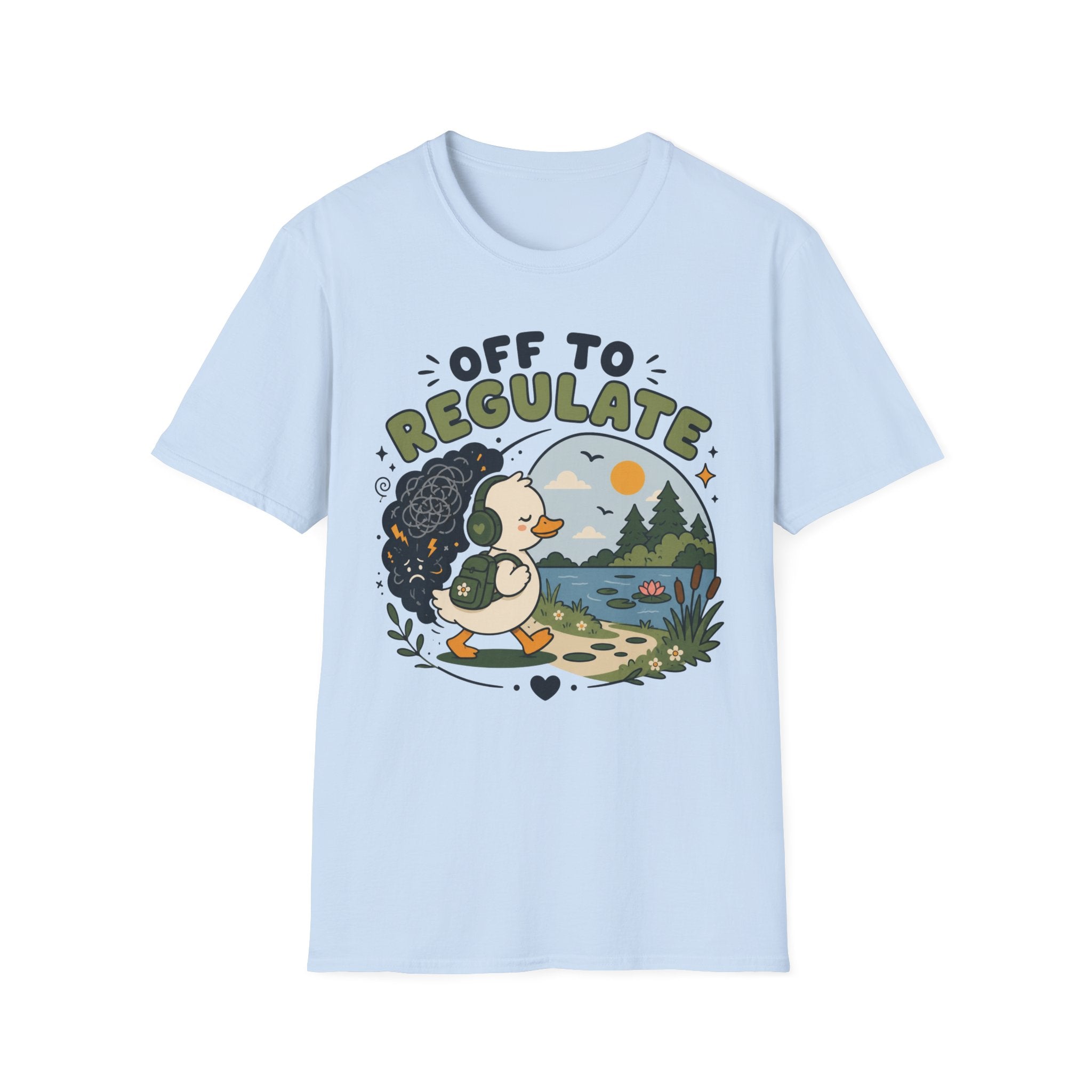 Off To Regulate Duck T-Shirt