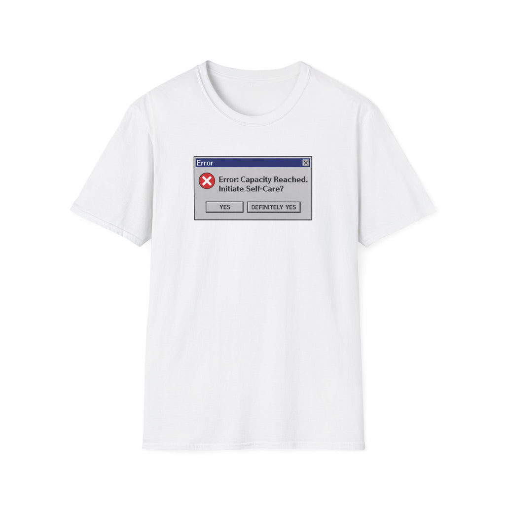 Error Capacity Reached T-Shirt