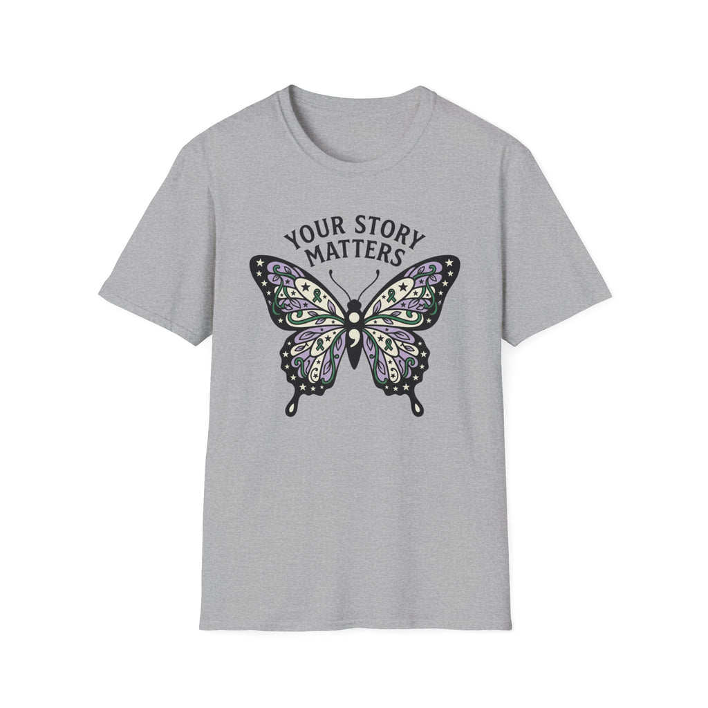 Your Story Matters Butterfly T-Shirt