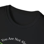 You're Not Alone Dragonfly Dark T-Shirt