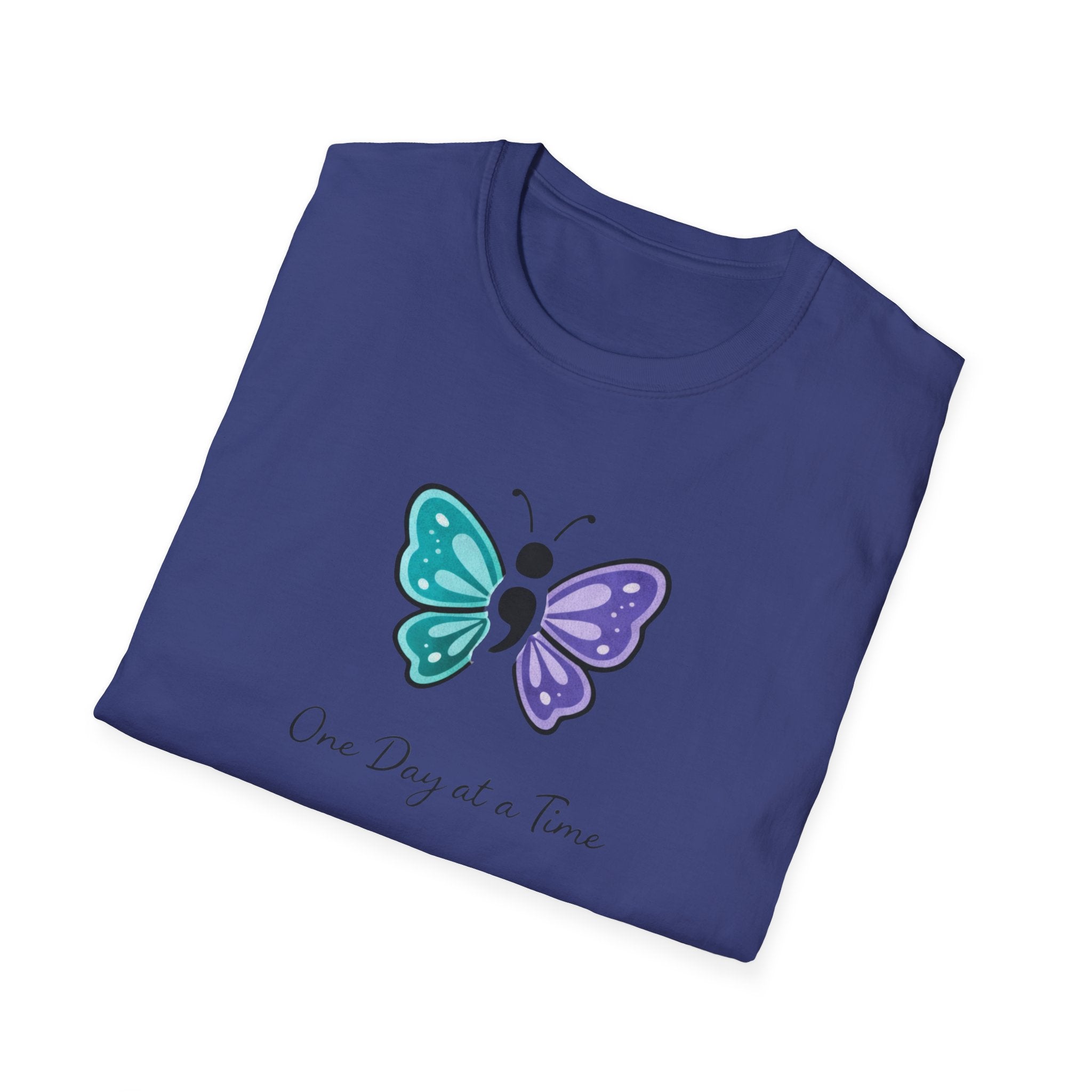 One Day At A Time Butterfly T-Shirt