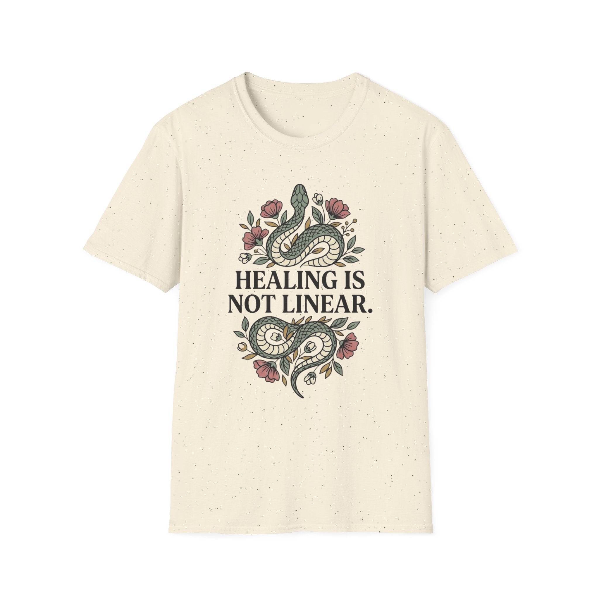 Healing Is Not Linear Snake T-Shirt