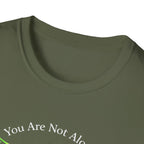 You're Not Alone Dragonfly Dark T-Shirt
