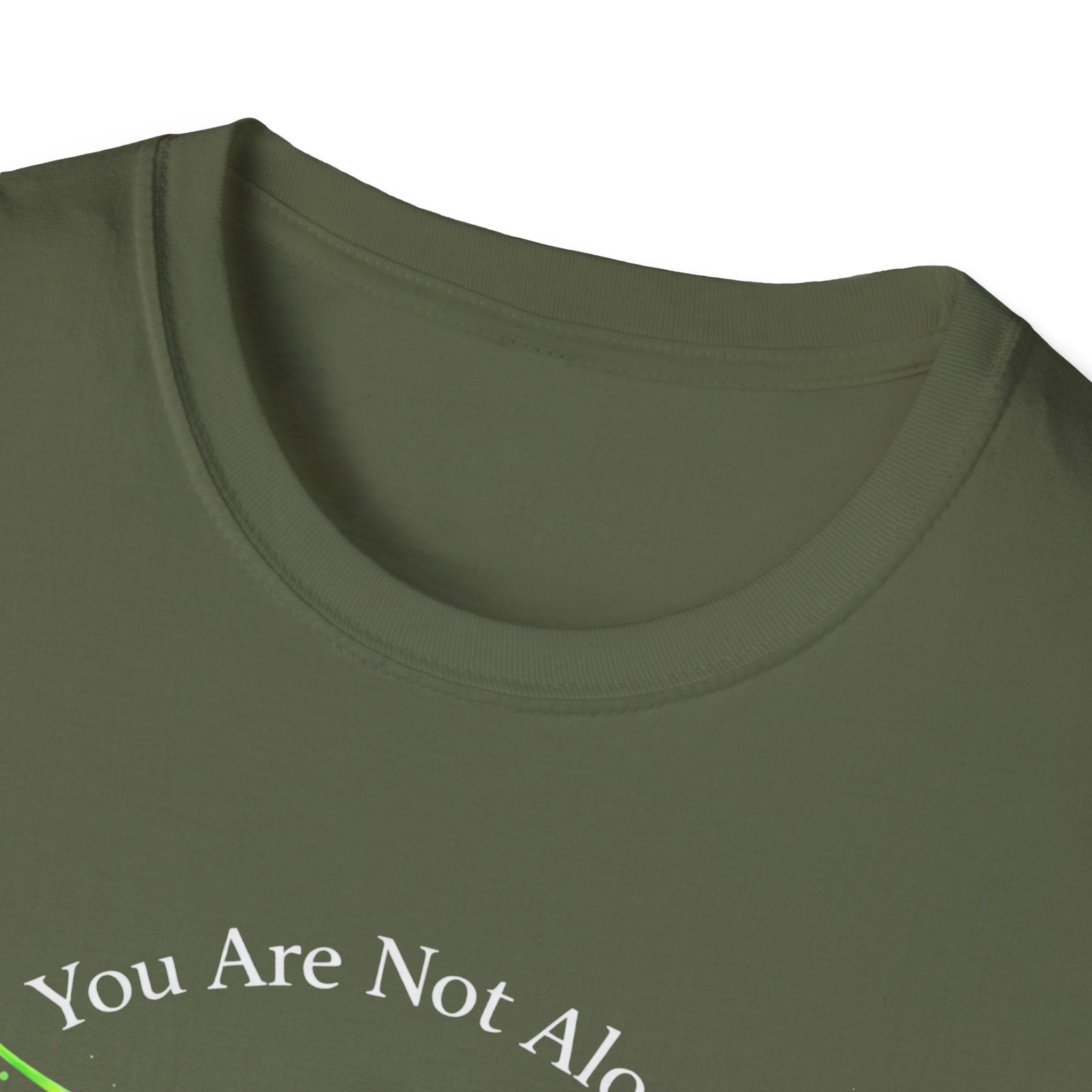 You're Not Alone Dragonfly Dark T-Shirt