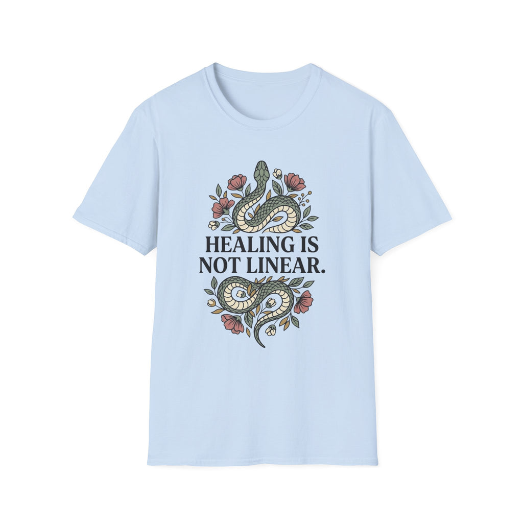 Healing Is Not Linear Snake T-Shirt