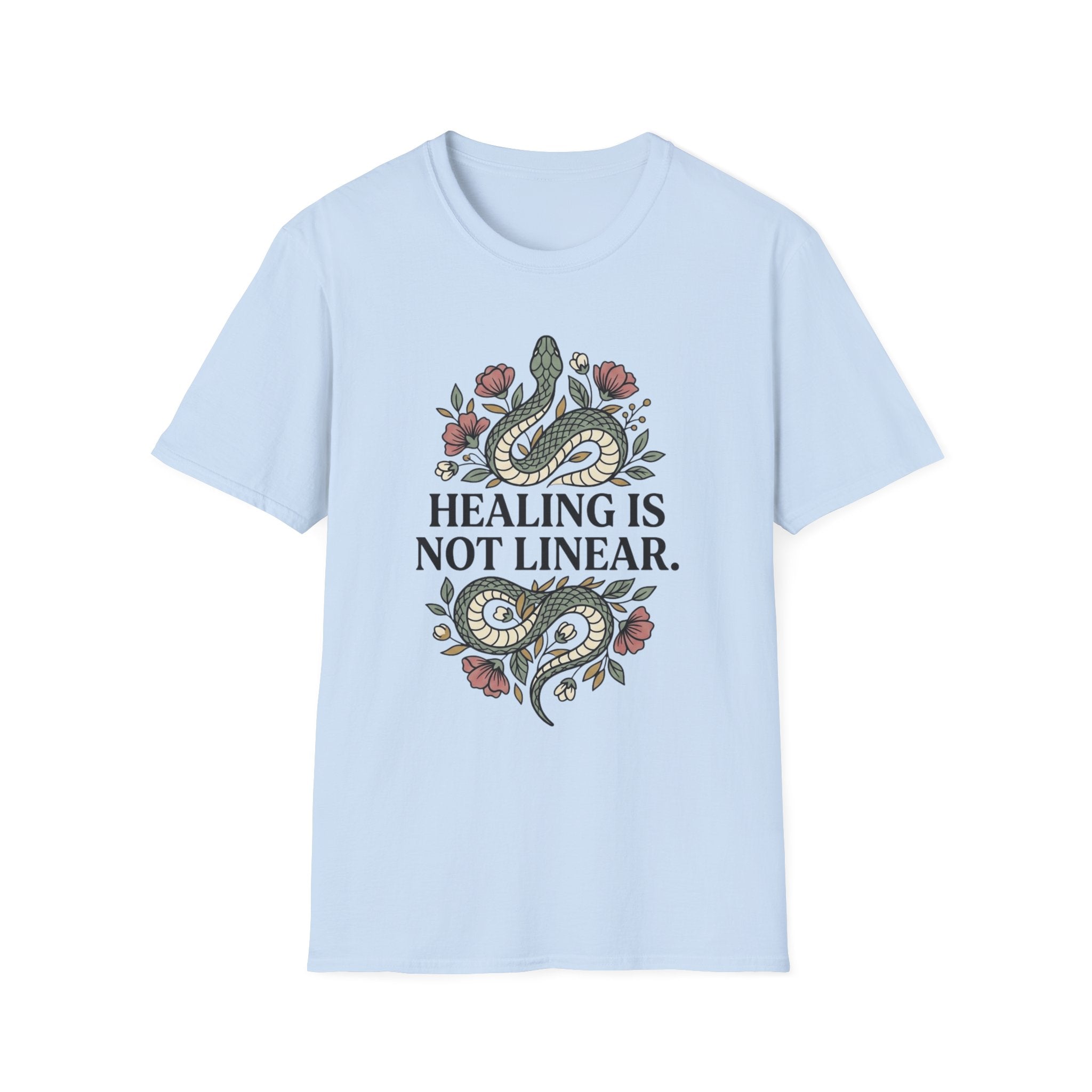 Healing Is Not Linear Snake T-Shirt