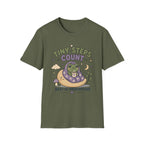 Tiny Steps Count frog T-Shirt