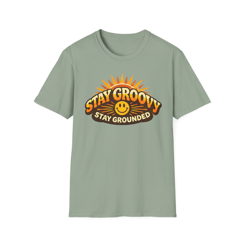 Stay Groovy Stay Grounded T-Shirt