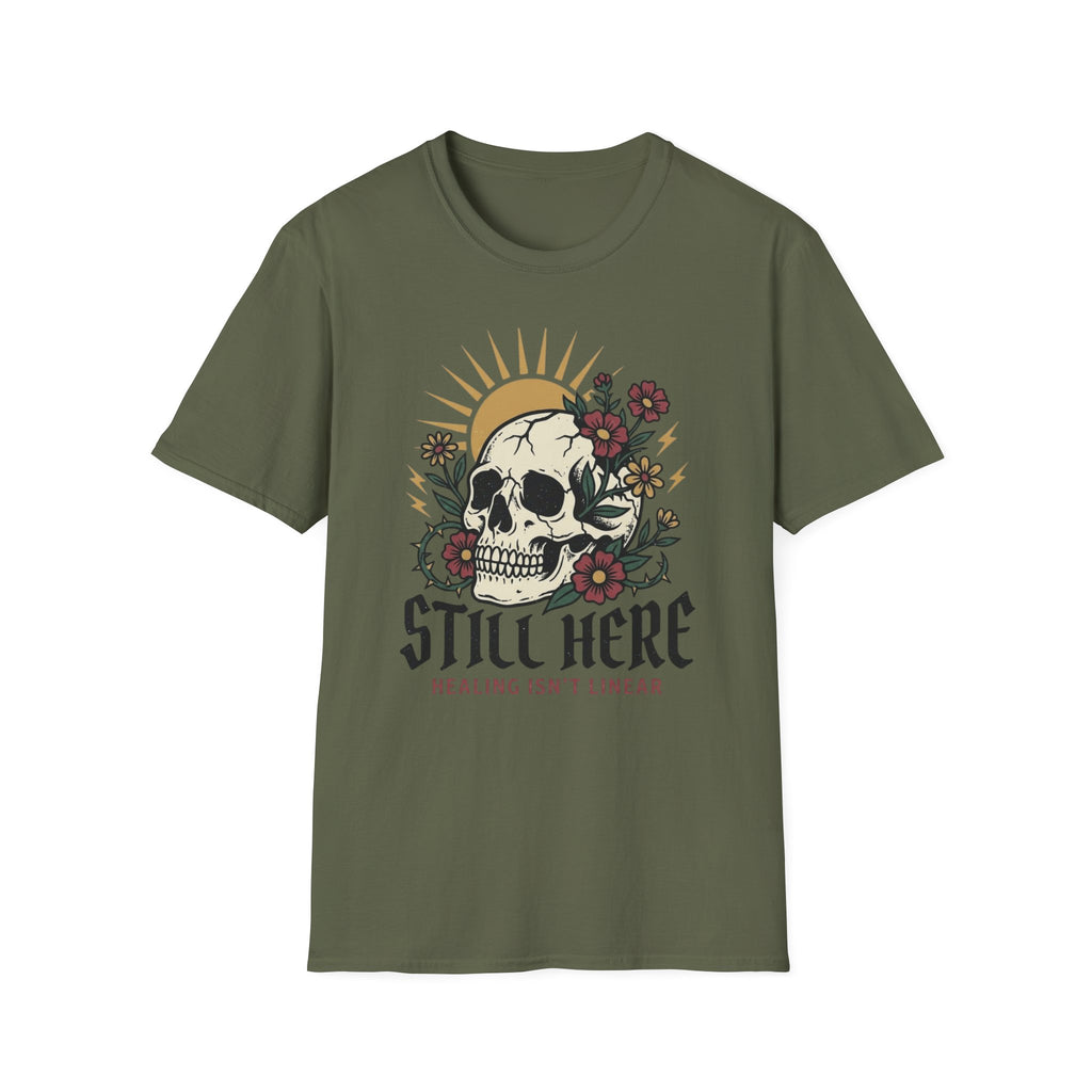 Still Here Skull T-Shirt