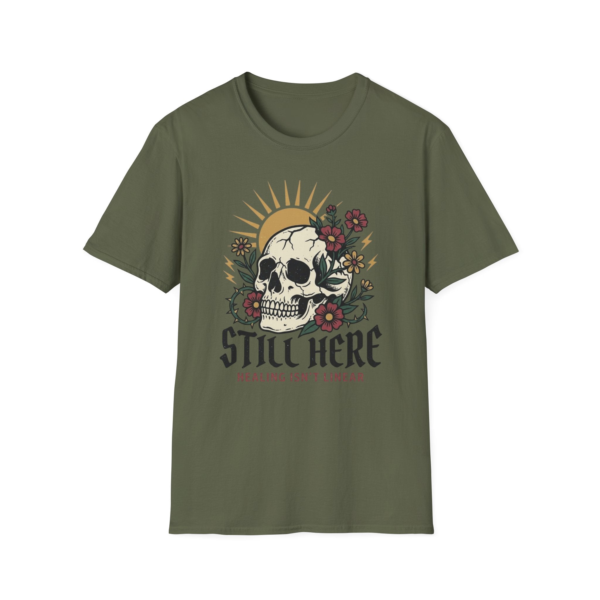 Still Here Skull T-Shirt