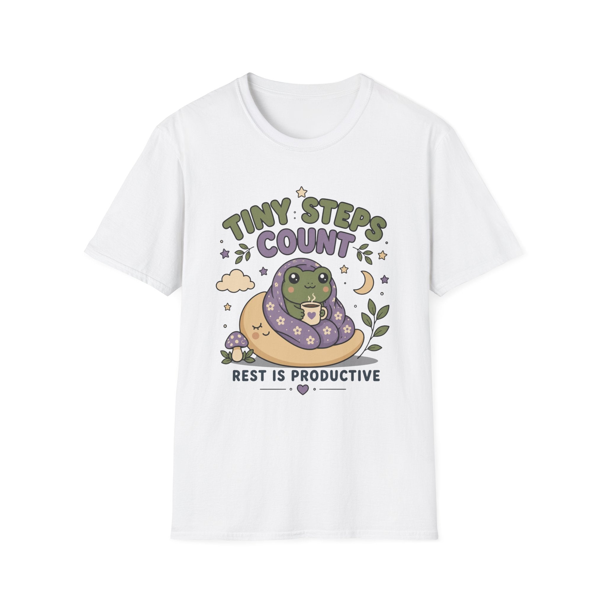 Tiny Steps Count frog T-Shirt