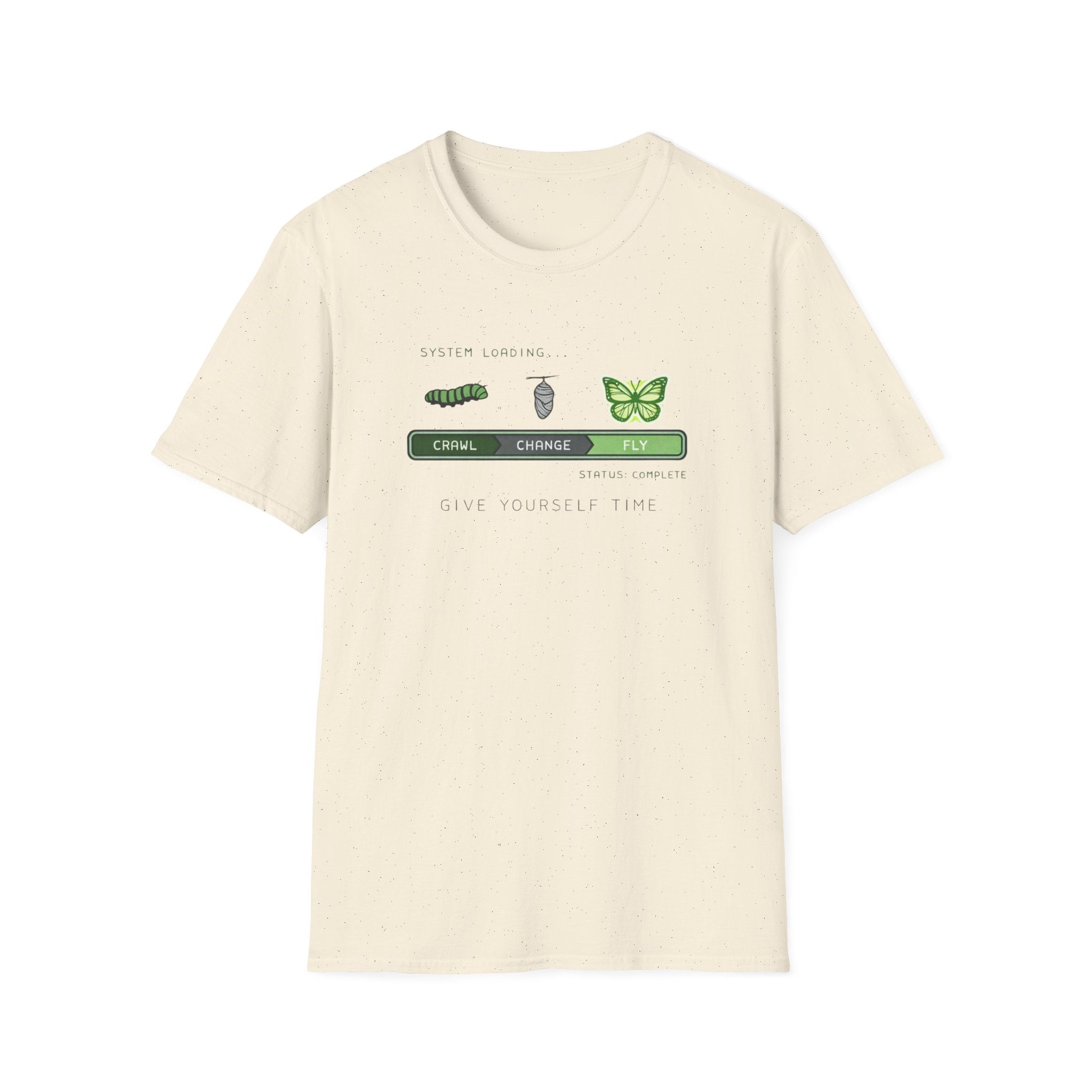 Give Yourself Time Status Bar T-Shirt