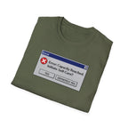 Error Capacity Reached T-Shirt