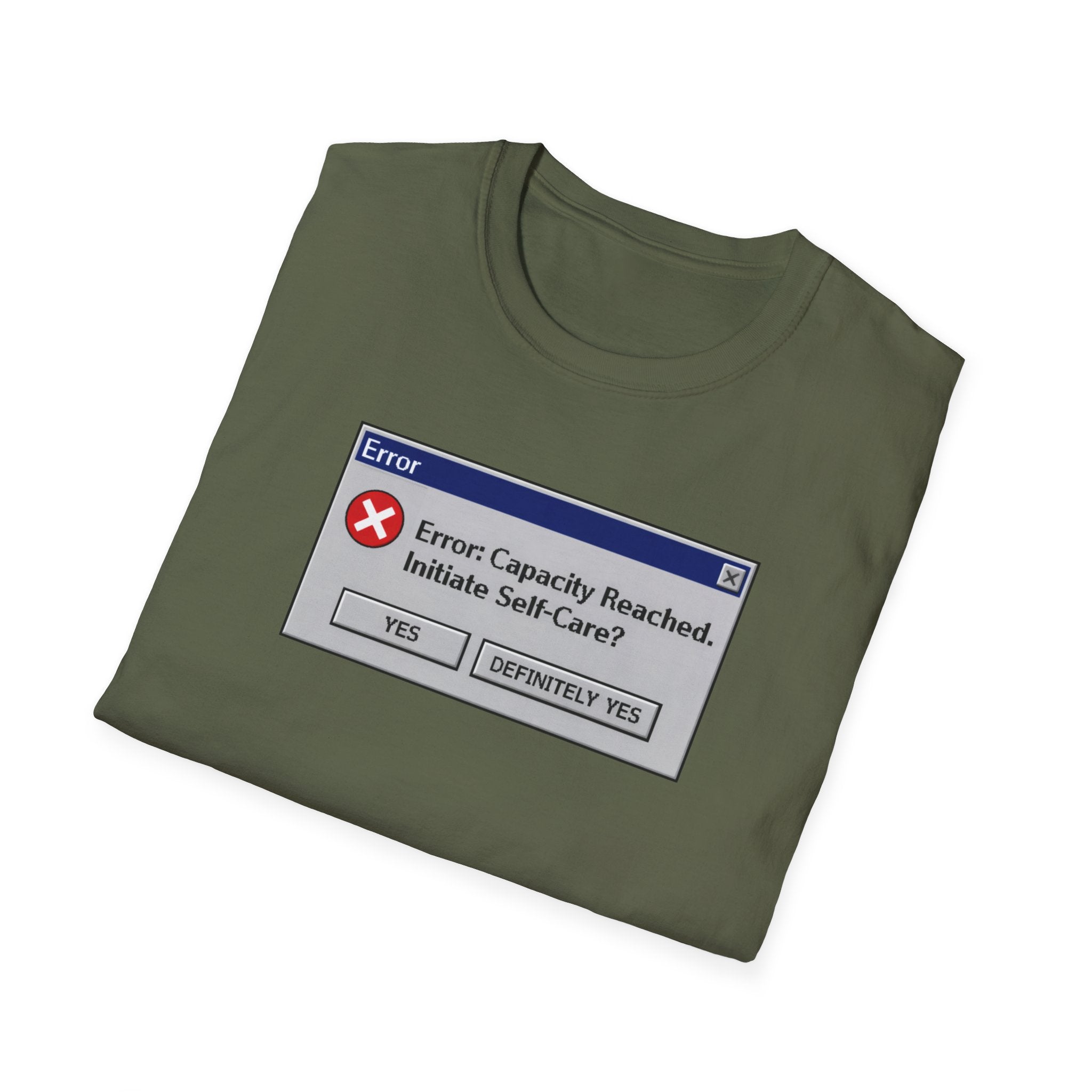 Error Capacity Reached T-Shirt