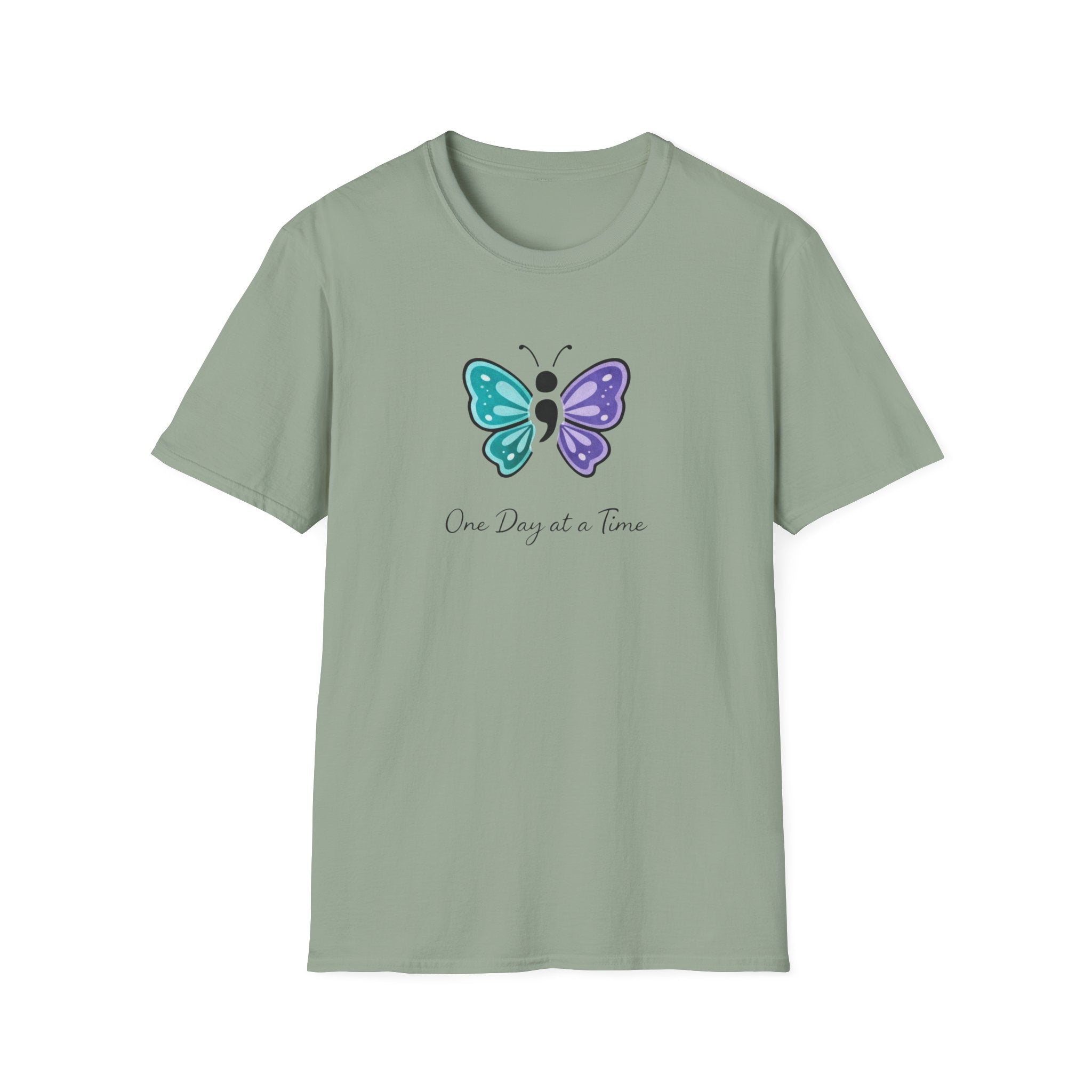 One Day At A Time Butterfly T-Shirt