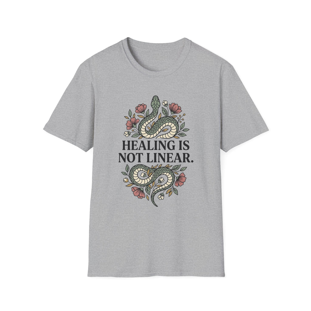 Healing Is Not Linear Snake T-Shirt