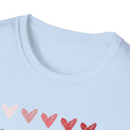 One Day At A Time Hearts T-Shirt
