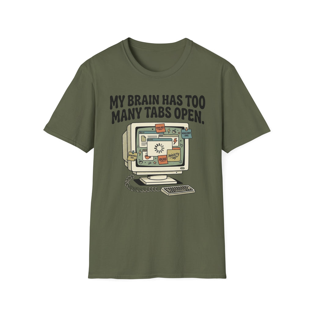Too Many Tabs Open PC T-Shirt