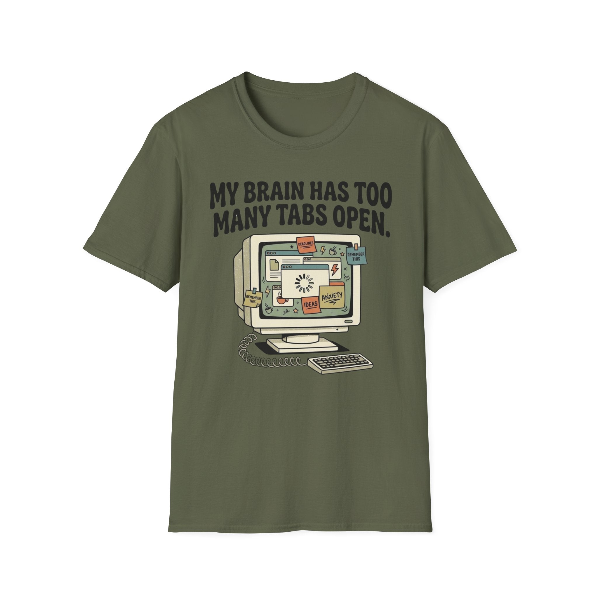 Too Many Tabs Open PC T-Shirt