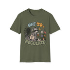 Off To Regulate Raccoon T-Shirt