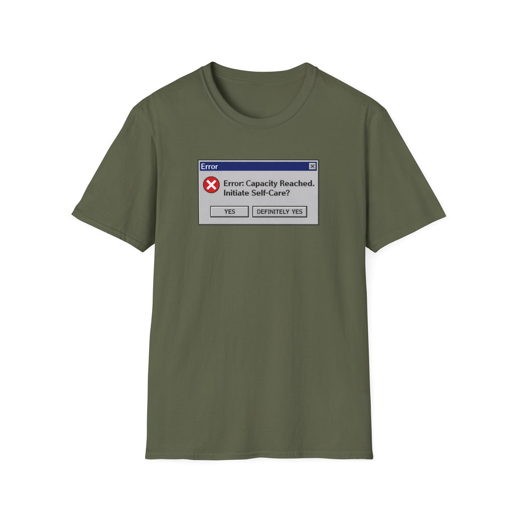 Error Capacity Reached T-Shirt