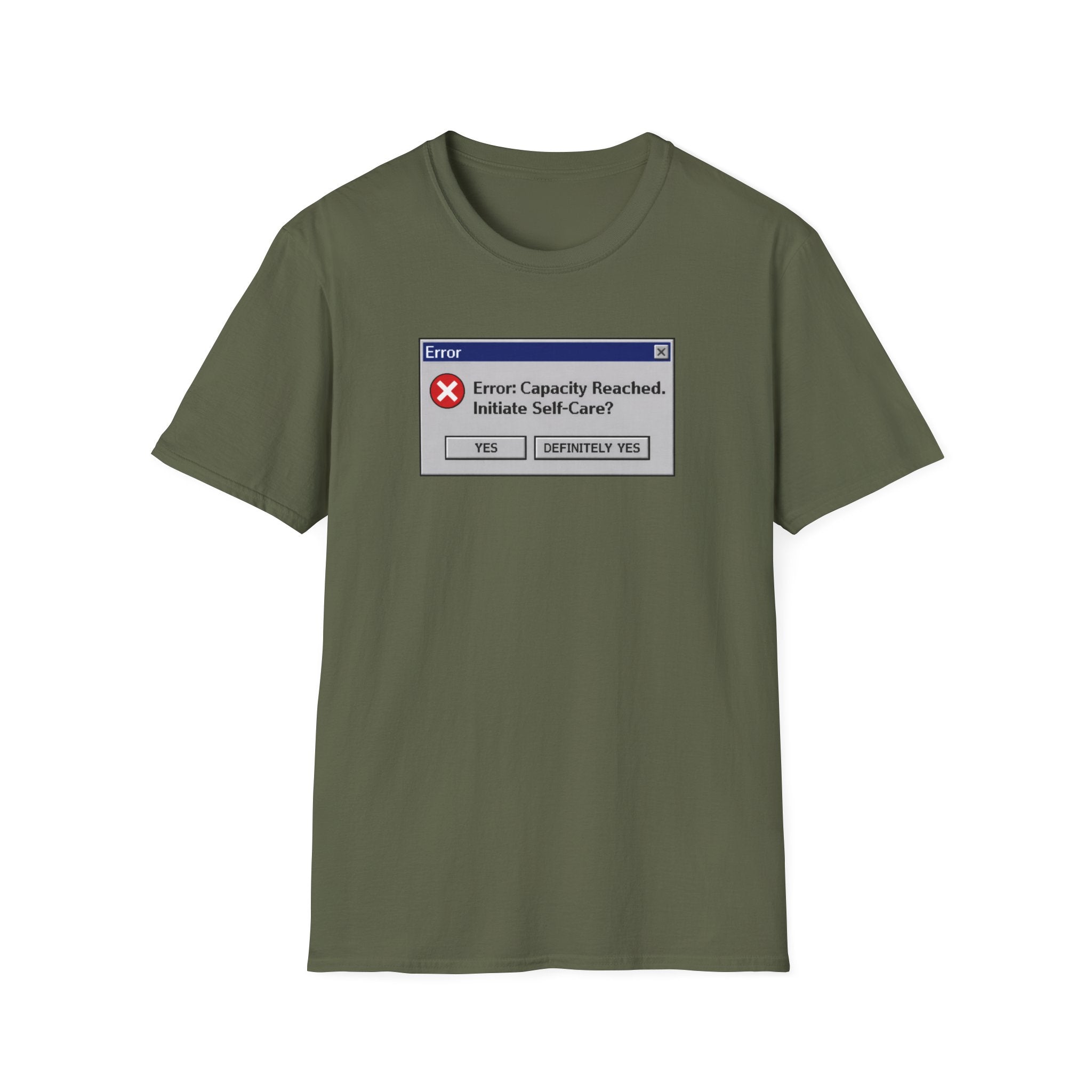 Error Capacity Reached T-Shirt