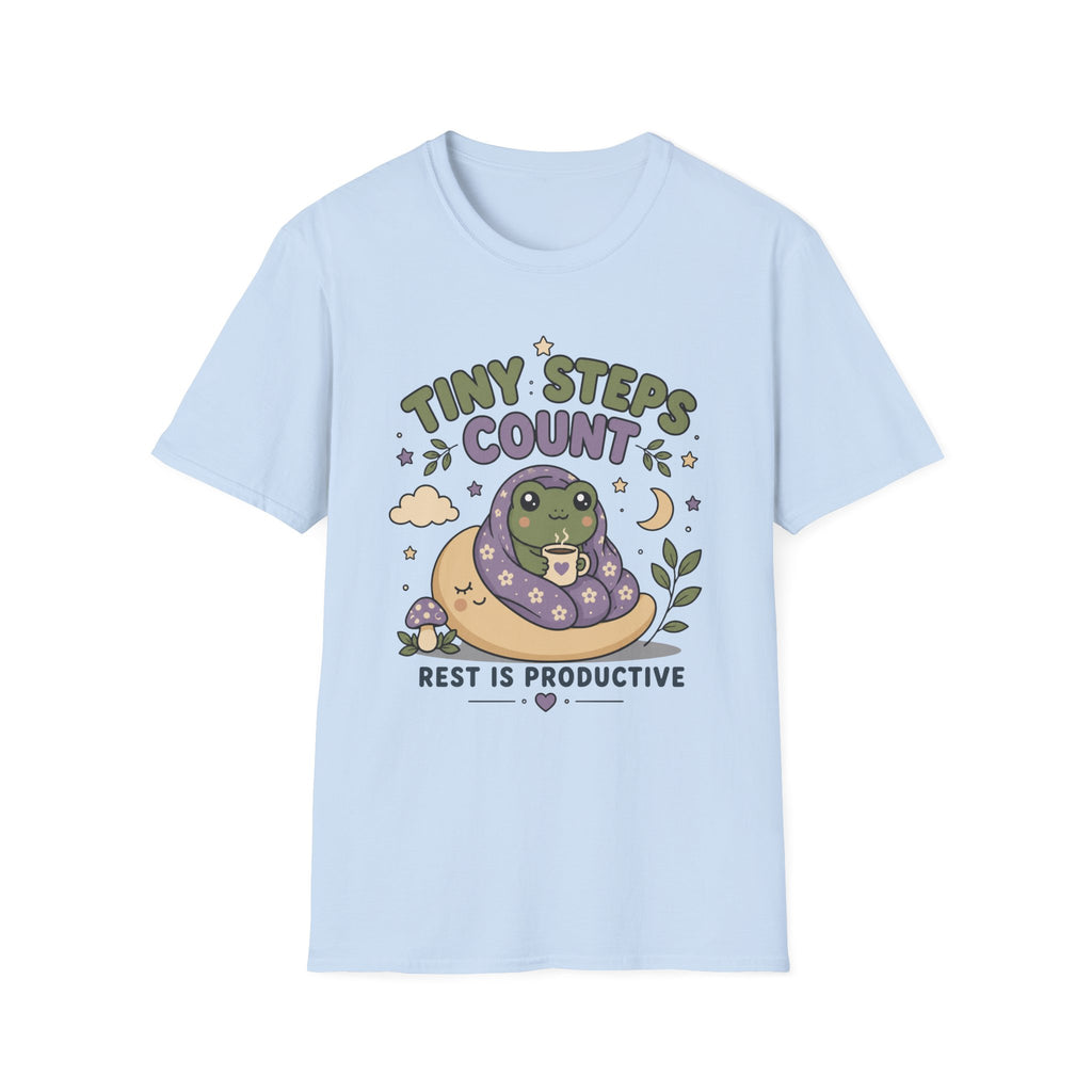 Tiny Steps Count frog T-Shirt