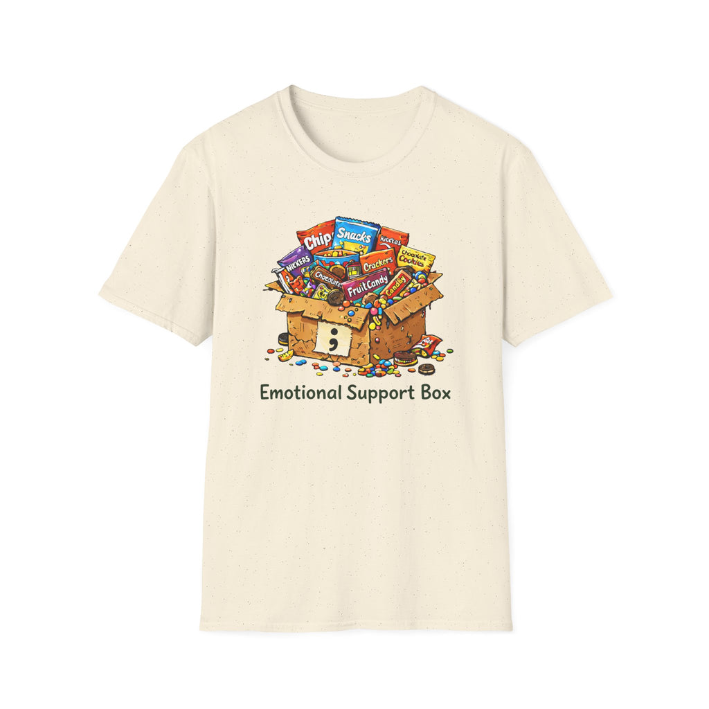 Emotional Support Box T-Shirt