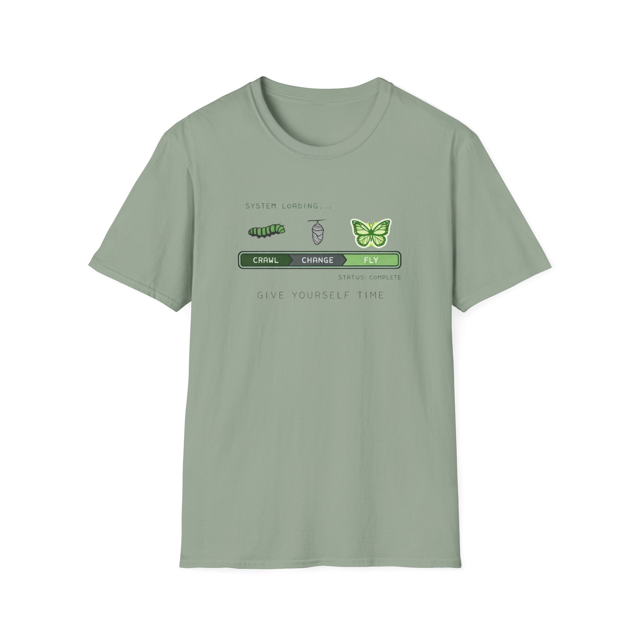 Give Yourself Time Status Bar T-Shirt