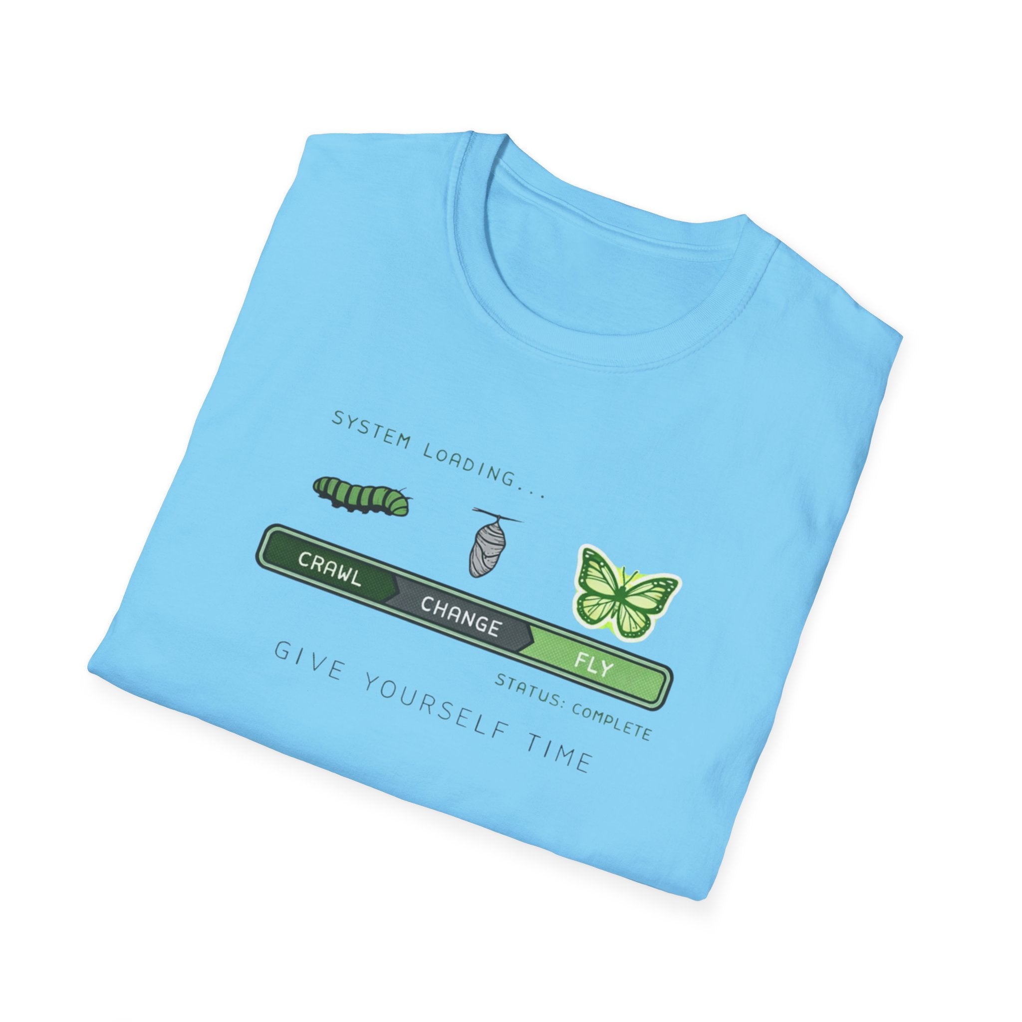 Give Yourself Time Status Bar T-Shirt