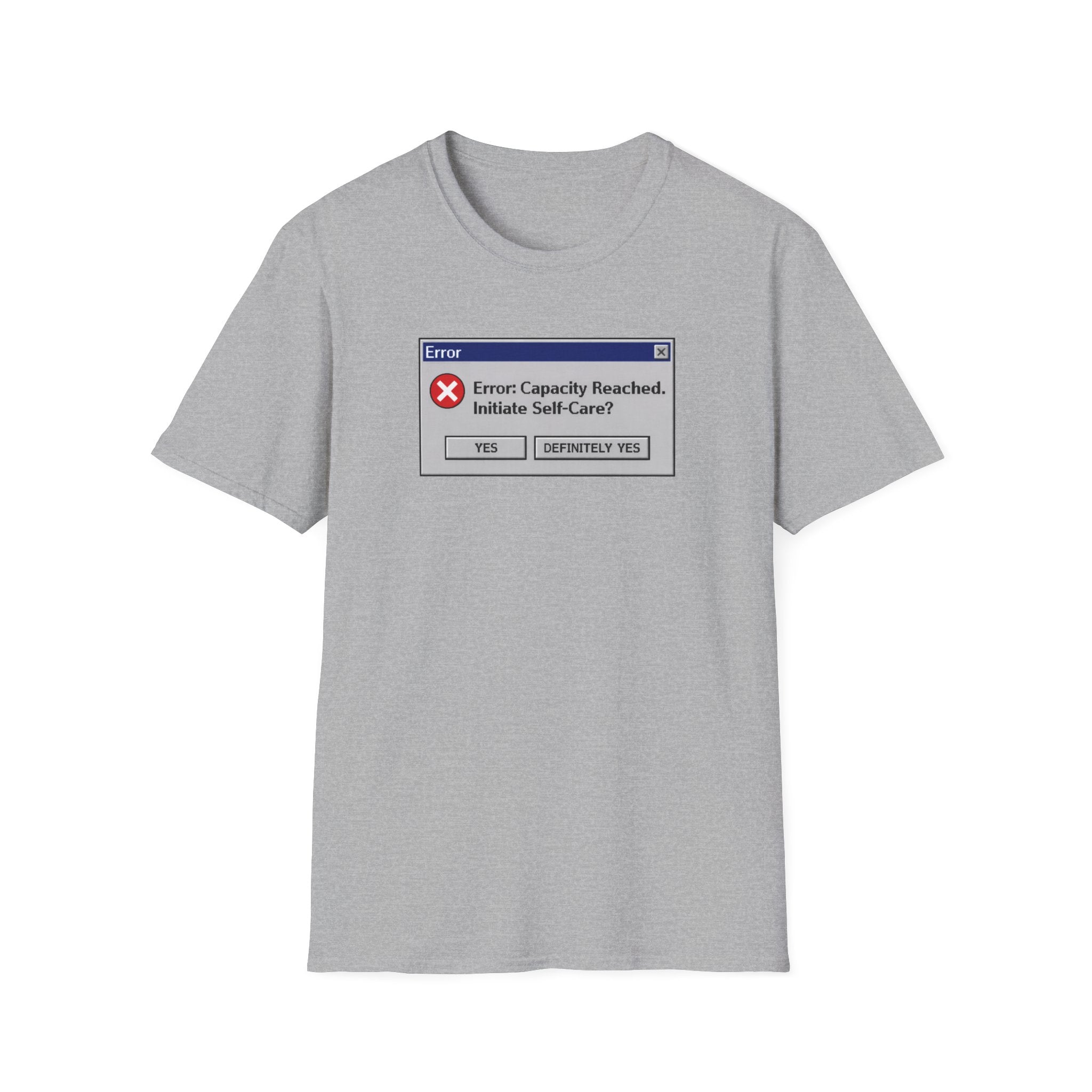 Error Capacity Reached T-Shirt