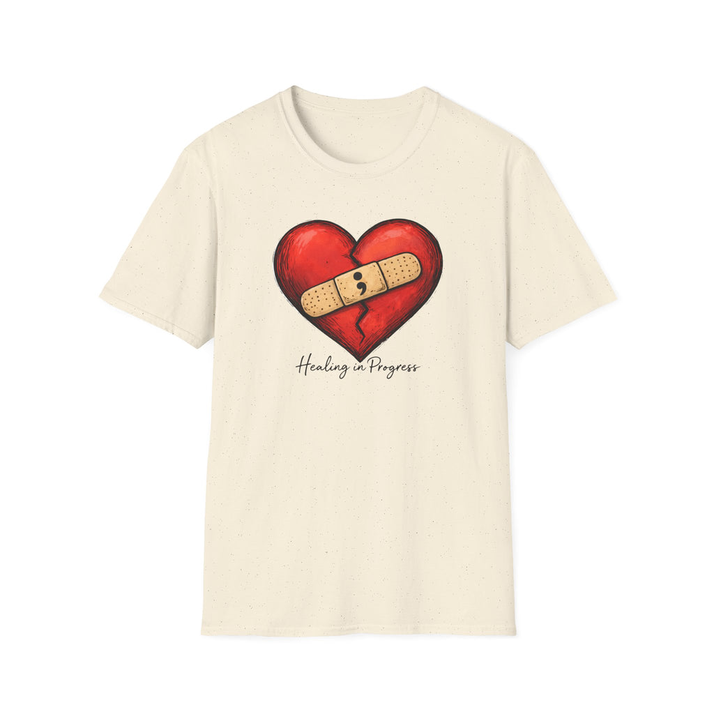 Healing In Progress Heart T-Shirt