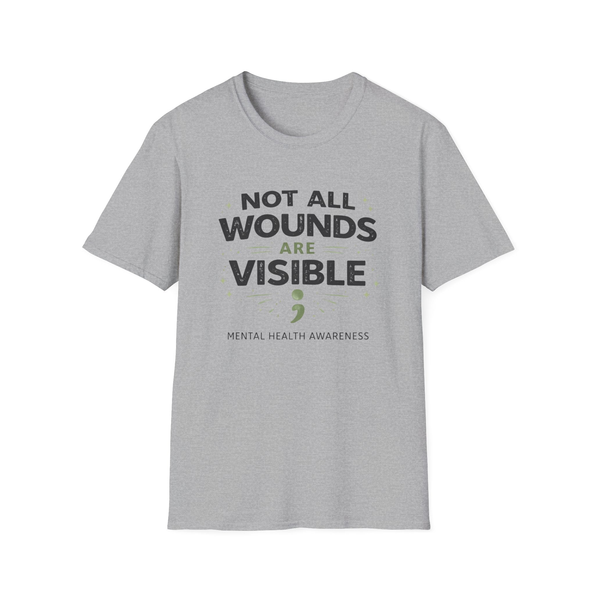 No All Wounds Are Visible T-Shirt
