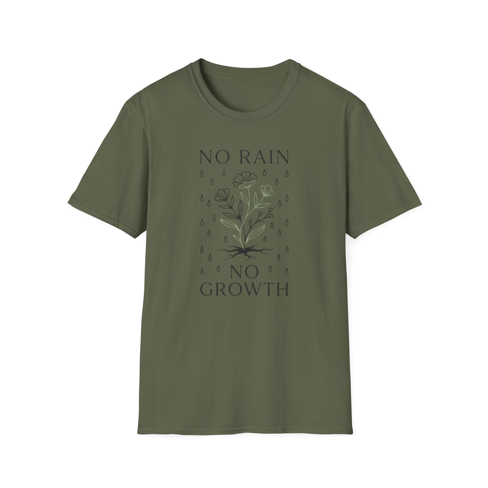 No Rain No Growth T-Shirt