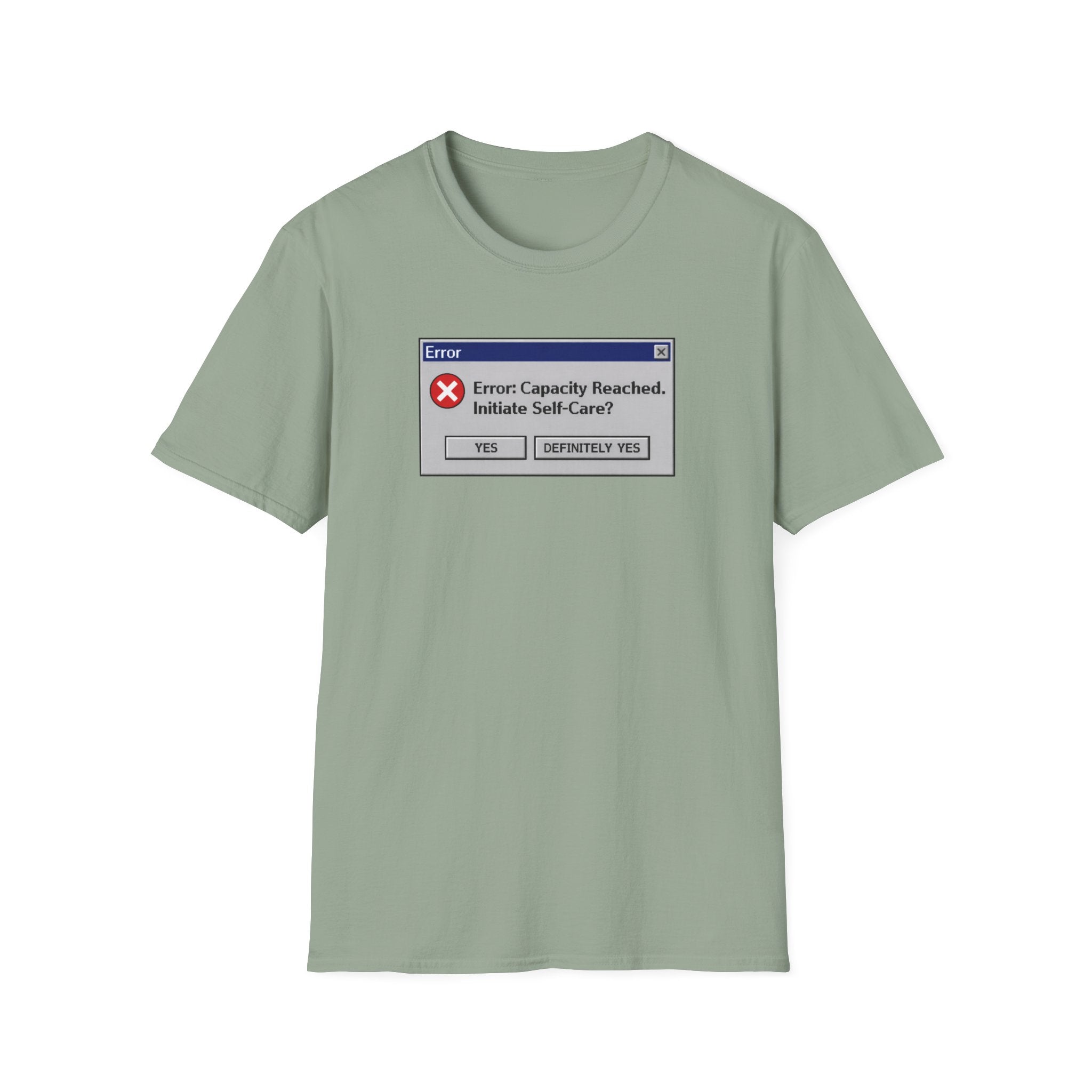 Error Capacity Reached T-Shirt