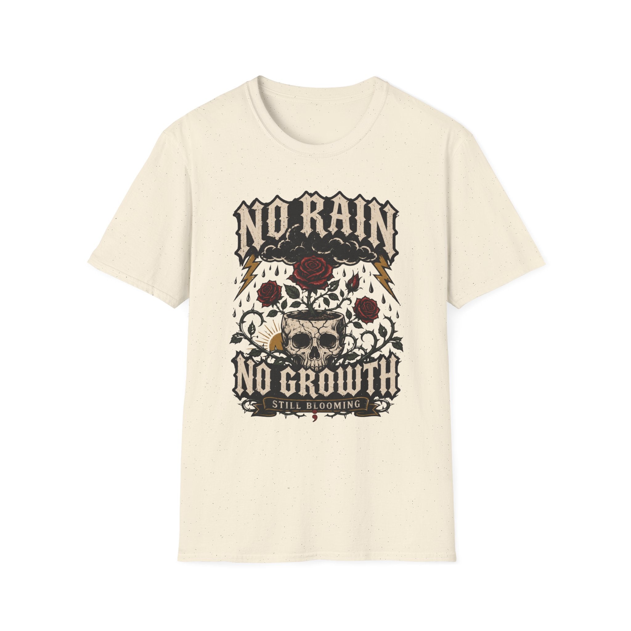 No Rain No Growth Dark T-Shirt