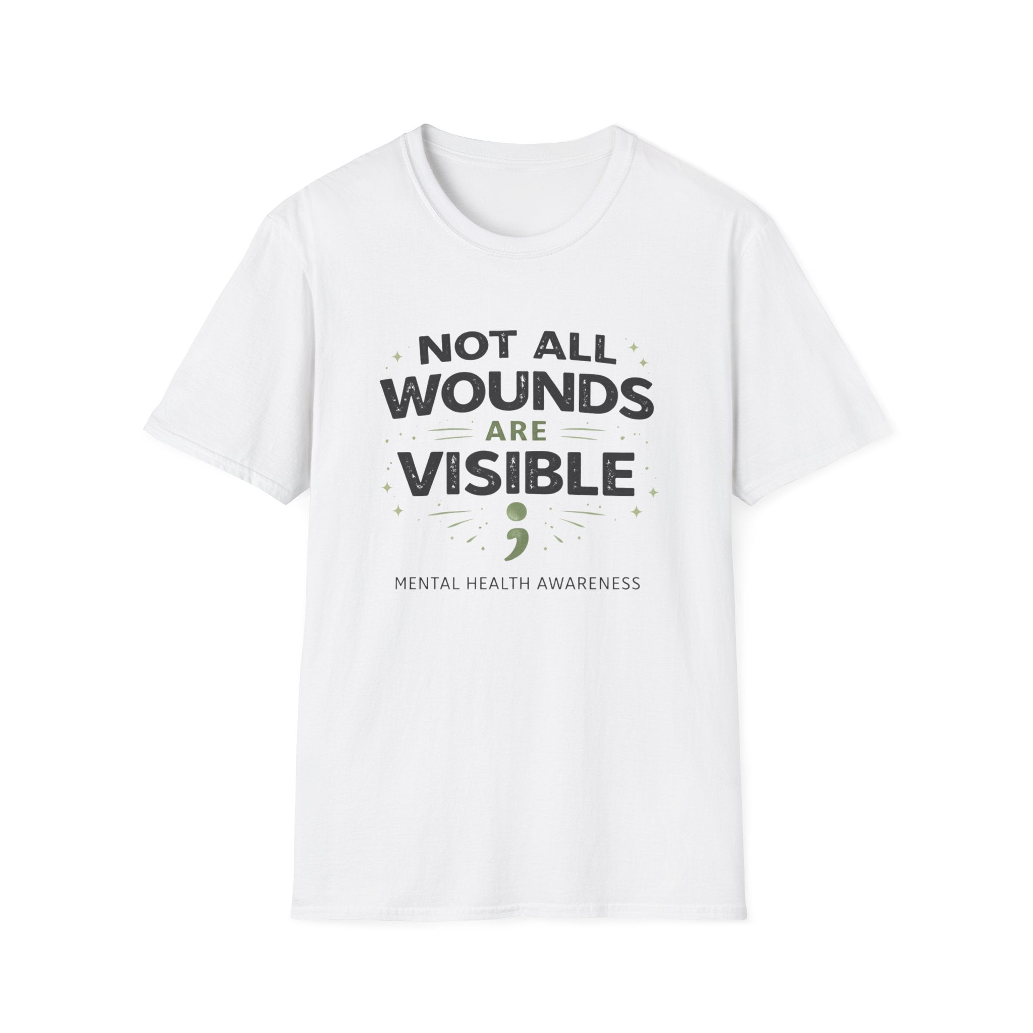 No All Wounds Are Visible T-Shirt