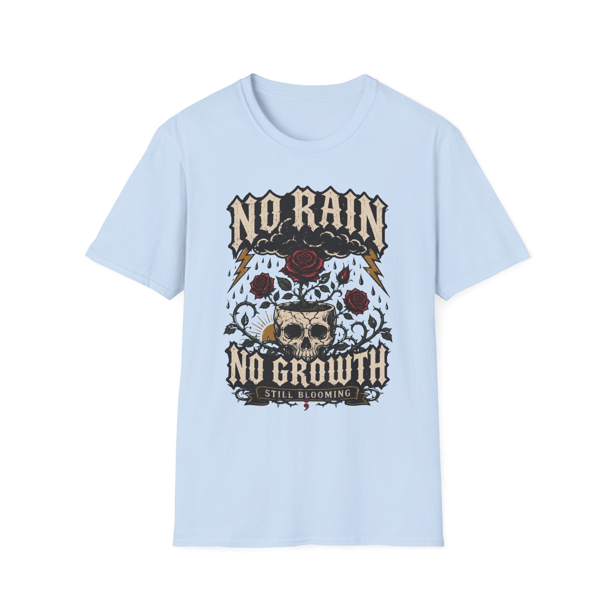 No Rain No Growth Dark T-Shirt