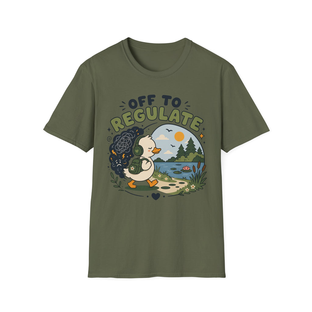 Off To Regulate Duck T-Shirt