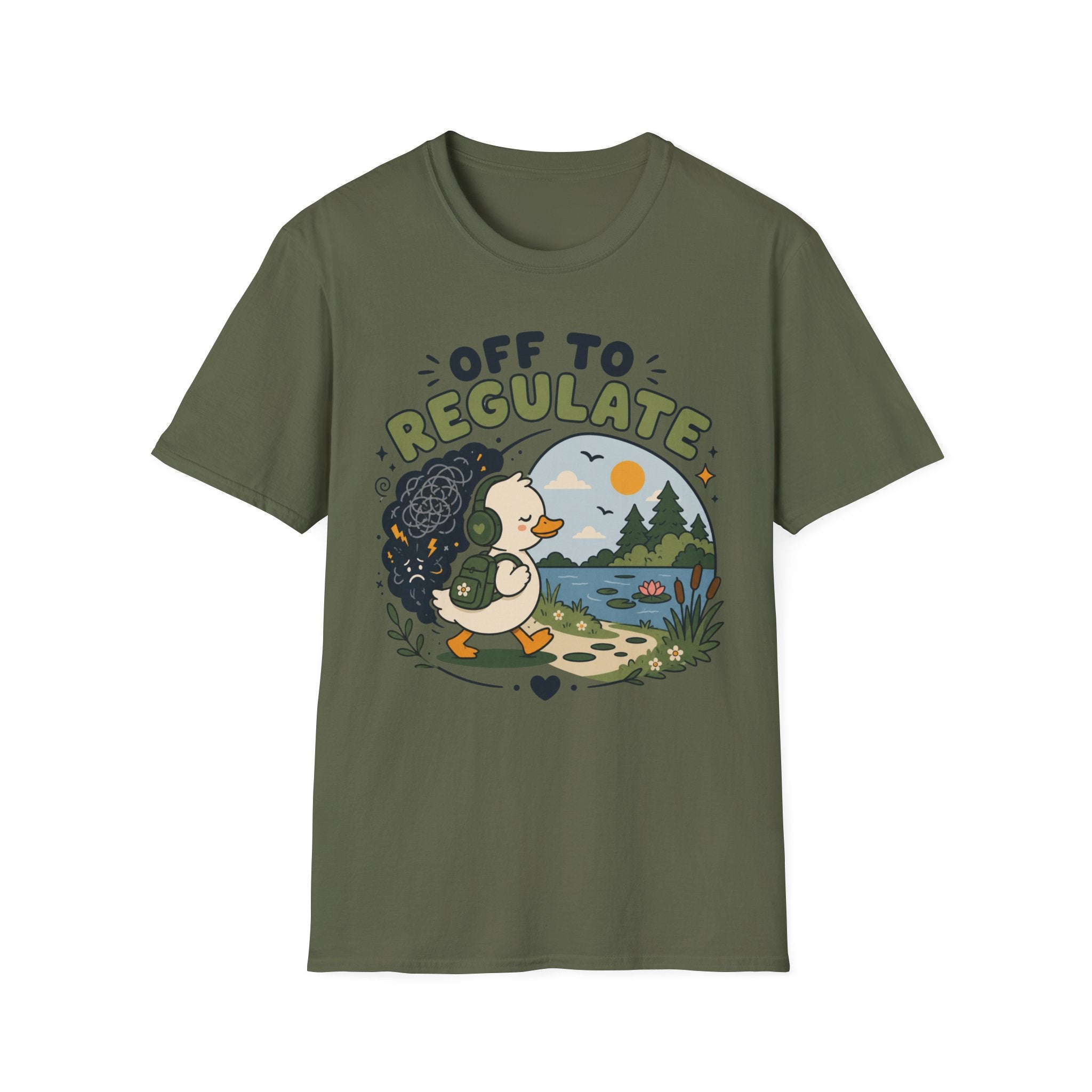 Off To Regulate Duck T-Shirt
