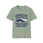 Normalize Checking T-Shirt
