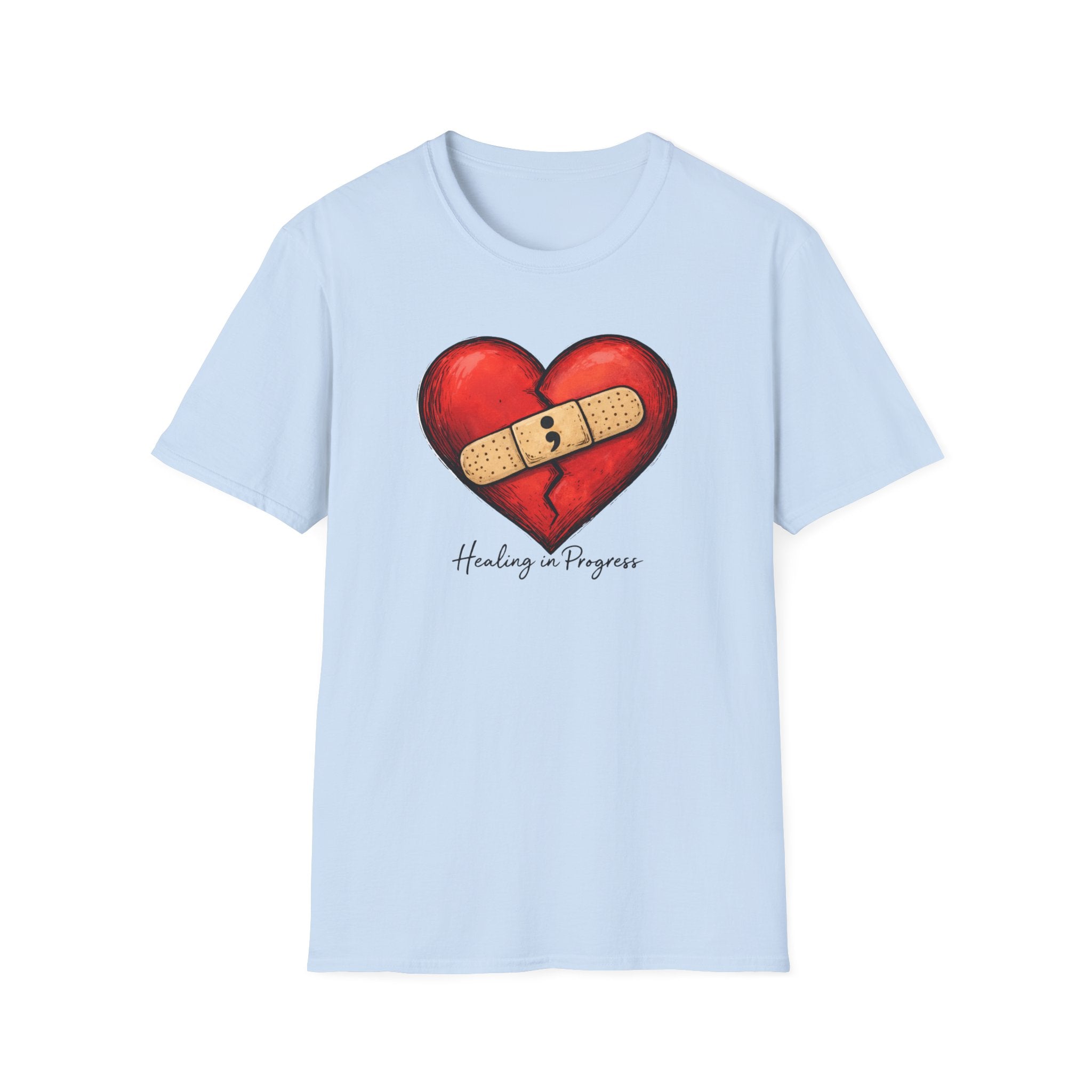 Healing In Progress Heart T-Shirt