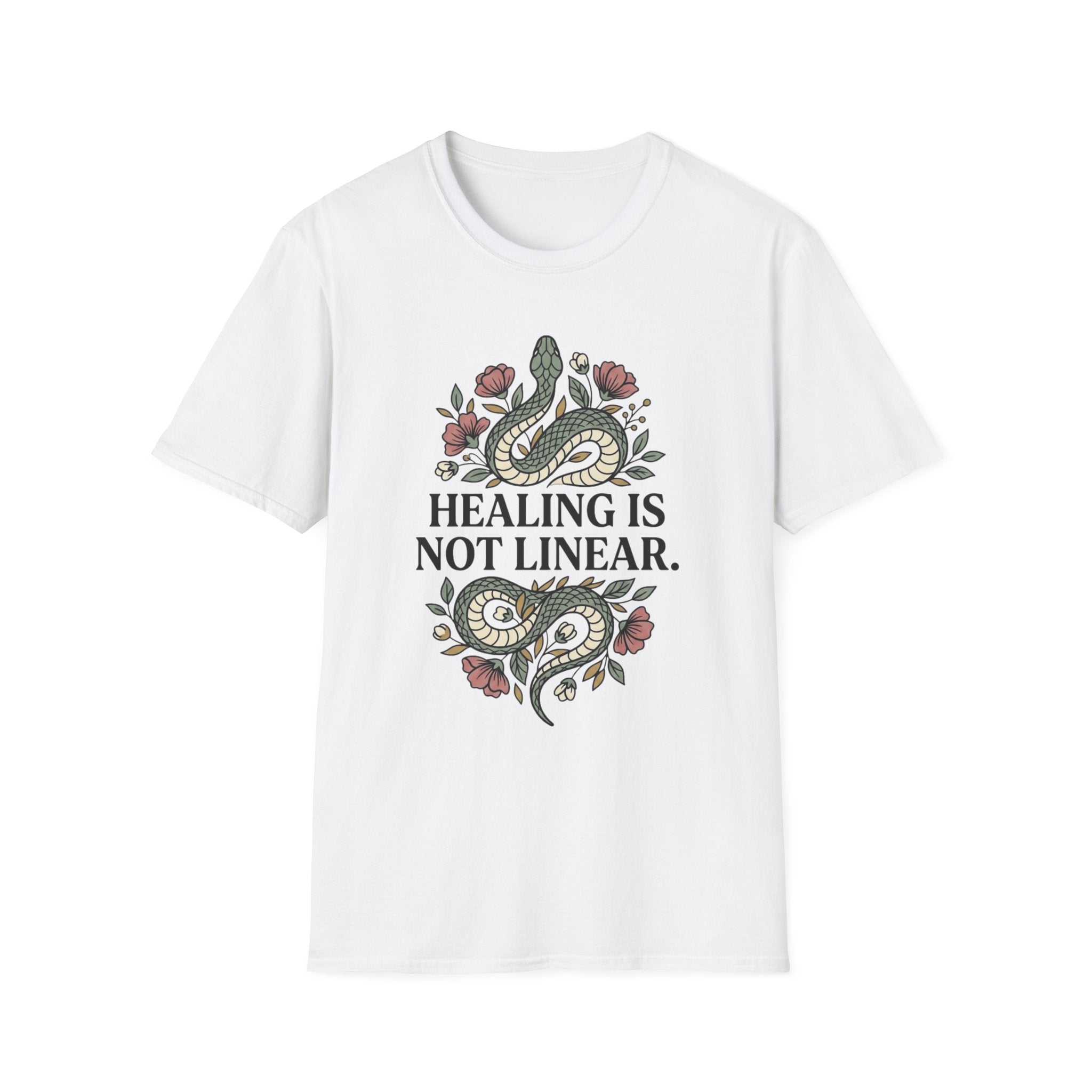 Healing Is Not Linear Snake T-Shirt