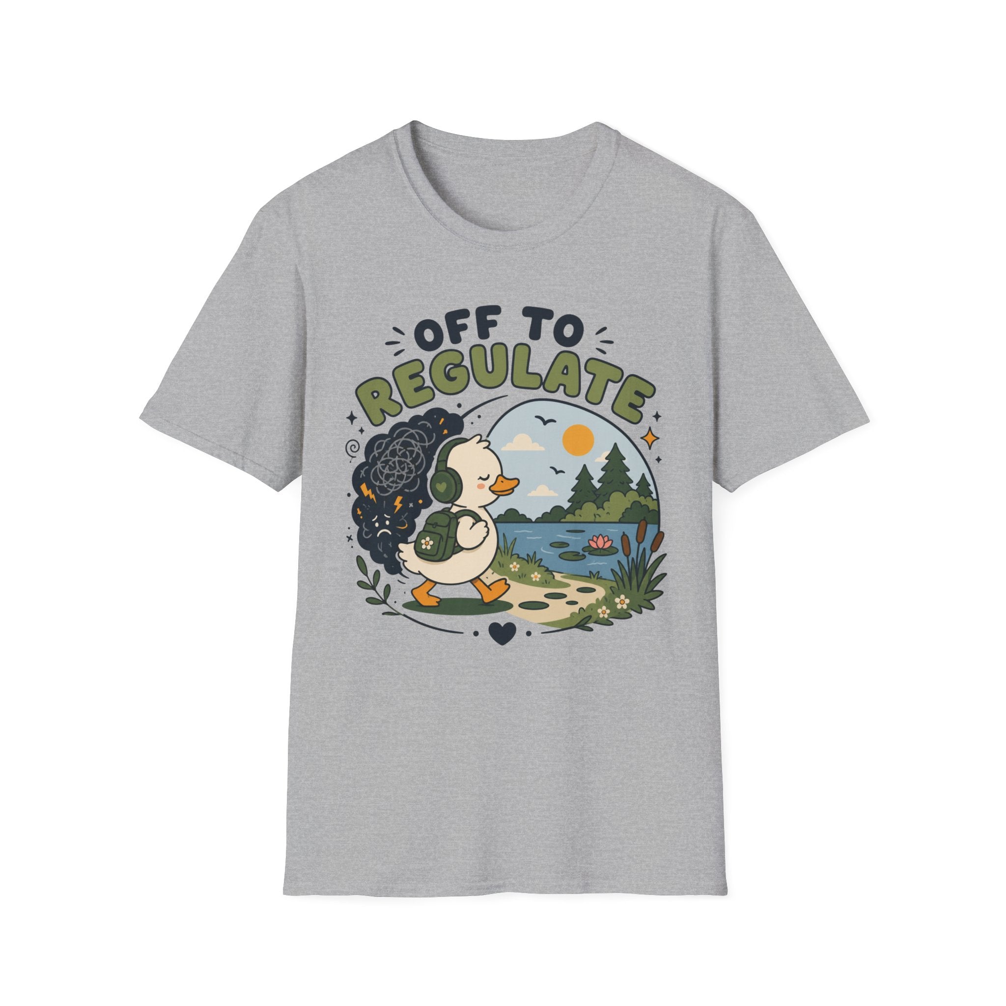 Off To Regulate Duck T-Shirt
