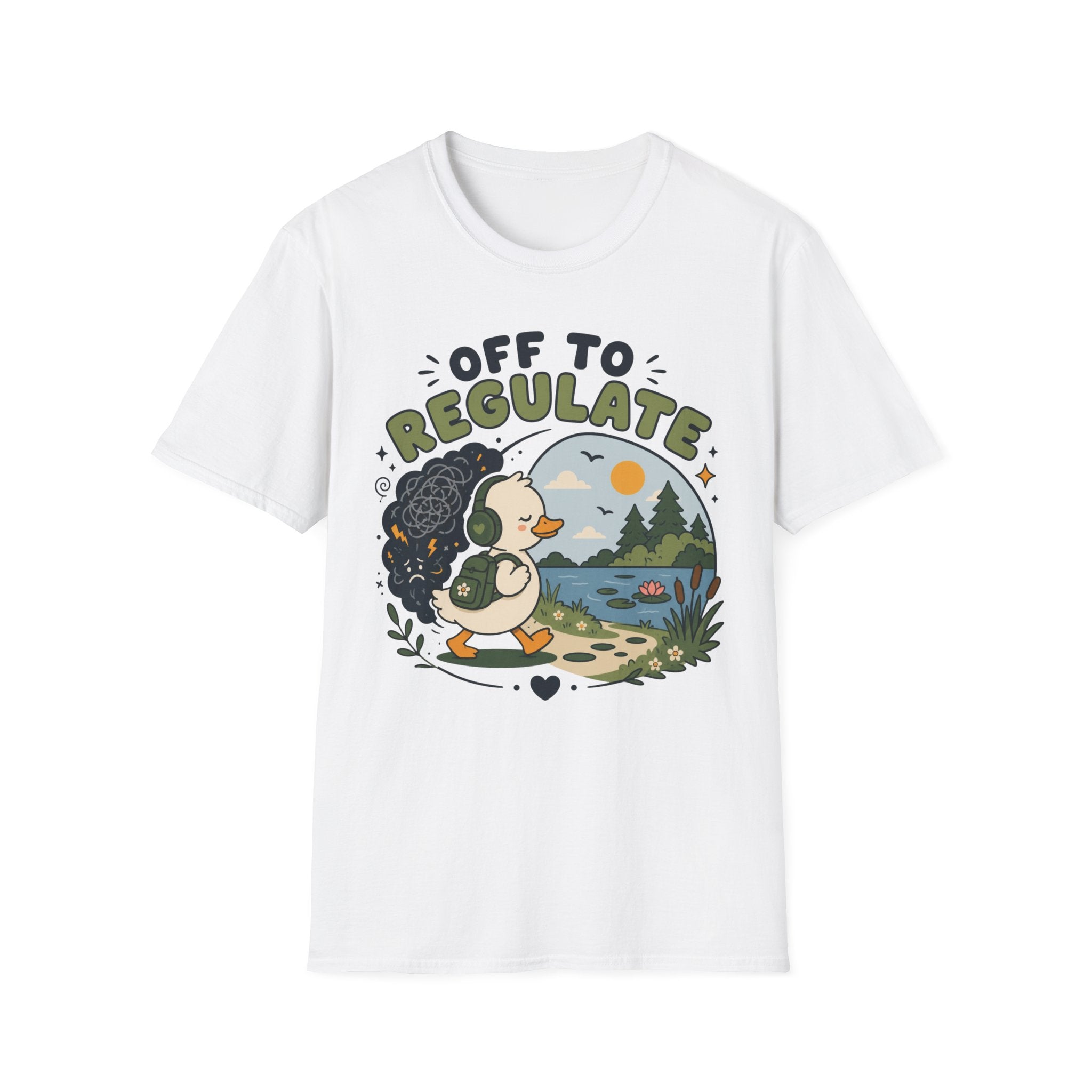 Off To Regulate Duck T-Shirt