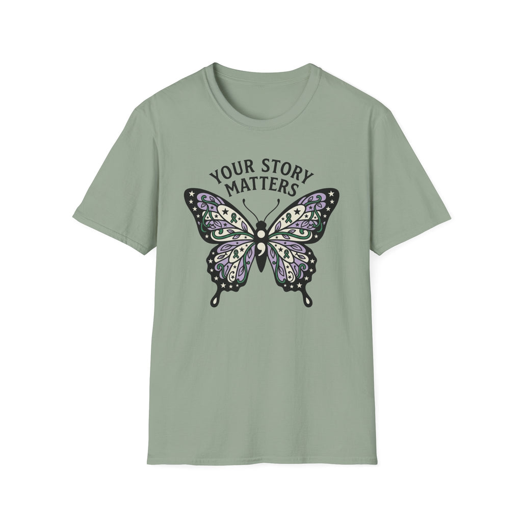 Your Story Matters Butterfly T-Shirt
