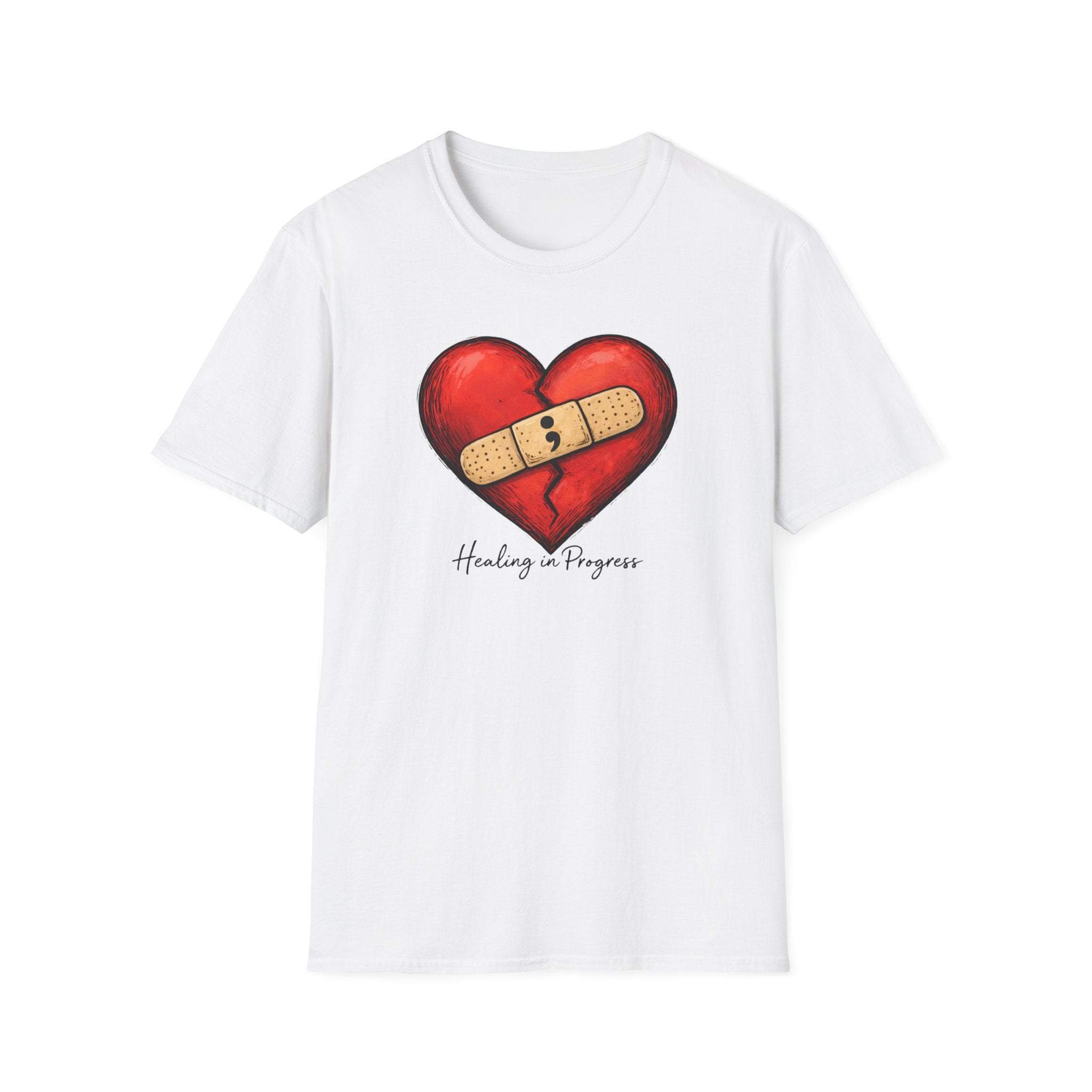 Healing In Progress Heart T-Shirt