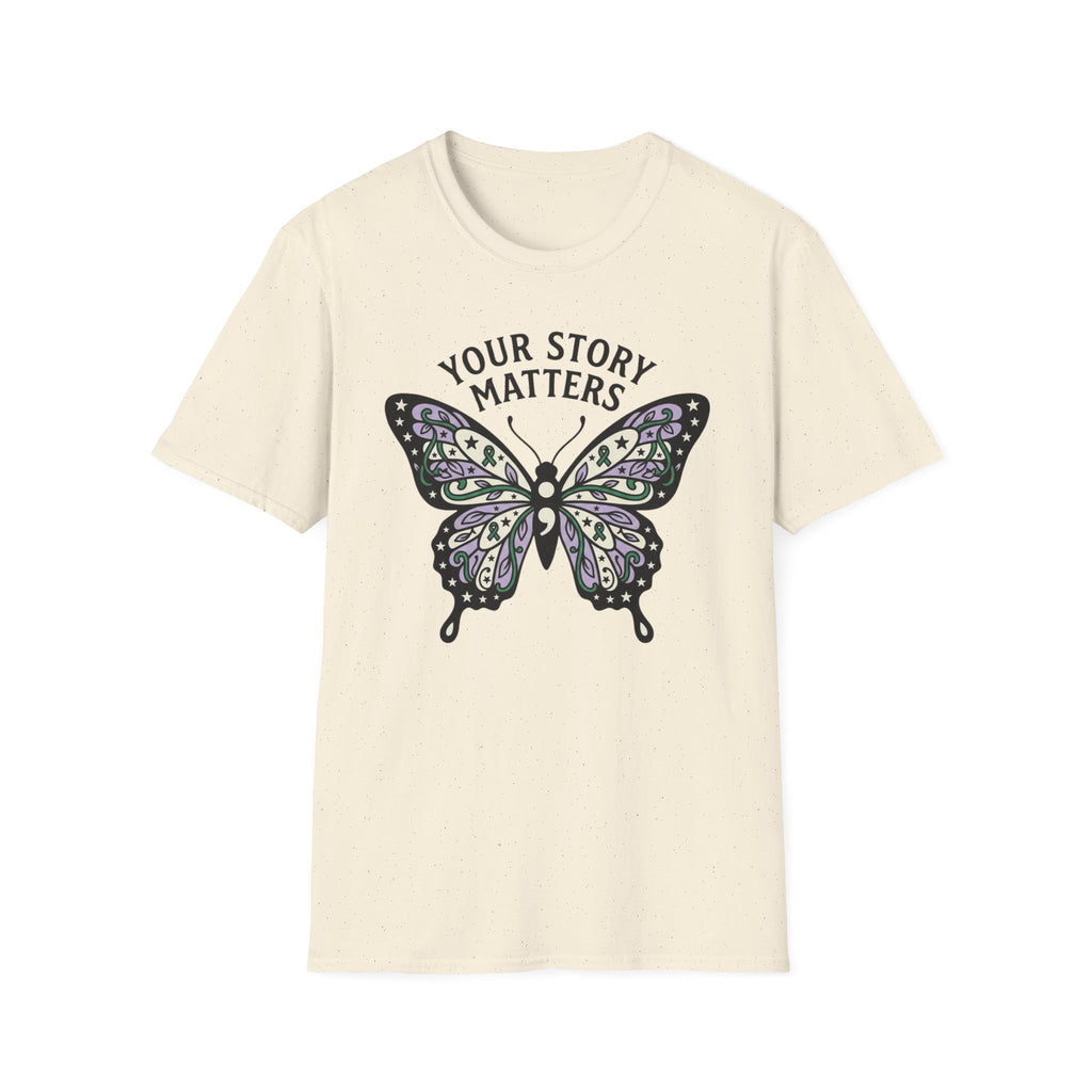 Your Story Matters Butterfly T-Shirt