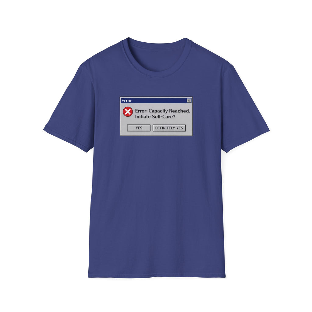 Error Capacity Reached T-Shirt